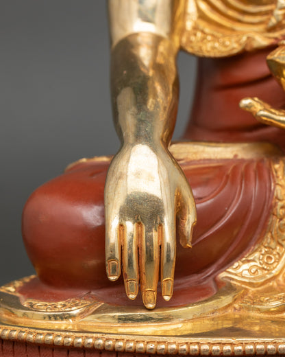 Buddha Shakyamuni Statue | Handcrafted Nepalese Meditation Sculpture