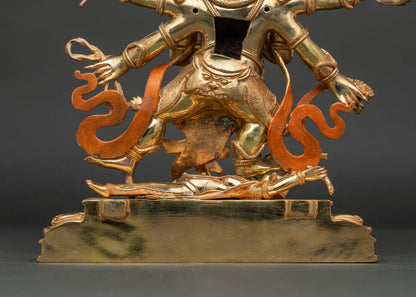Six Arm Mahakala Statue