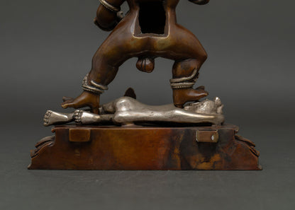 Black Dzambhala Statue | Traditional Nepalese Craftsmanship