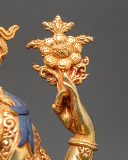 Chenrezig Avalokiteshvara Statue - Tibetan 4 Arm Compassion Buddha
