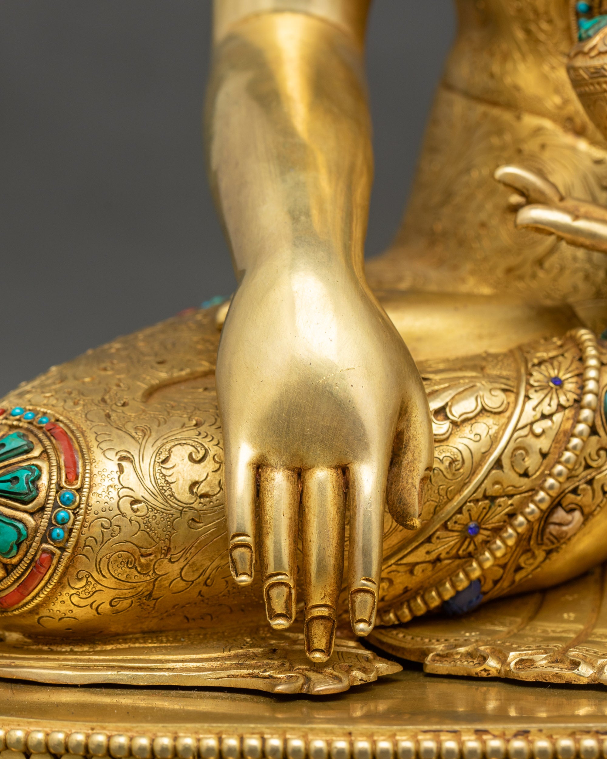 Handmade Shakyamuni Buddha Statue | Meditation & Altar Decor