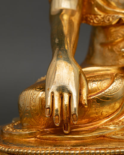 Shakyamuni Buddha Statue - Himalayan Sacred Artwork