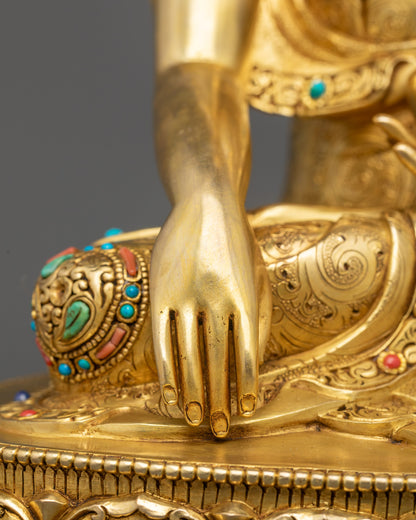 Shakyamuni Buddha Statue | Handcrafted Nepalese Figurine