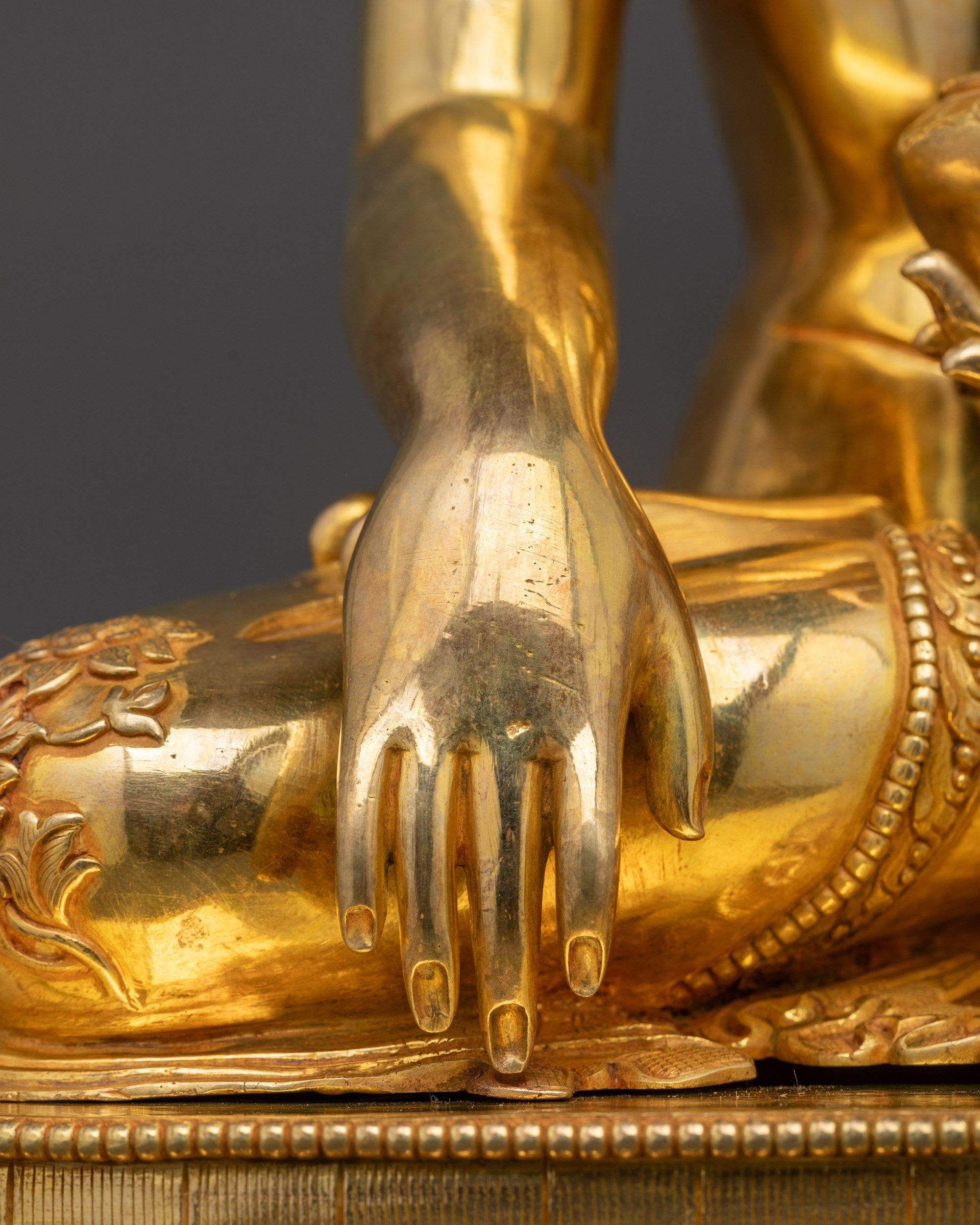 Handmade Shakyamuni Buddha Statue | Sacred Awakened One Figurine