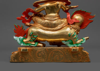 Vaishravana Namtoshe Statue | Traditional Himalayan Buddhist Artwork