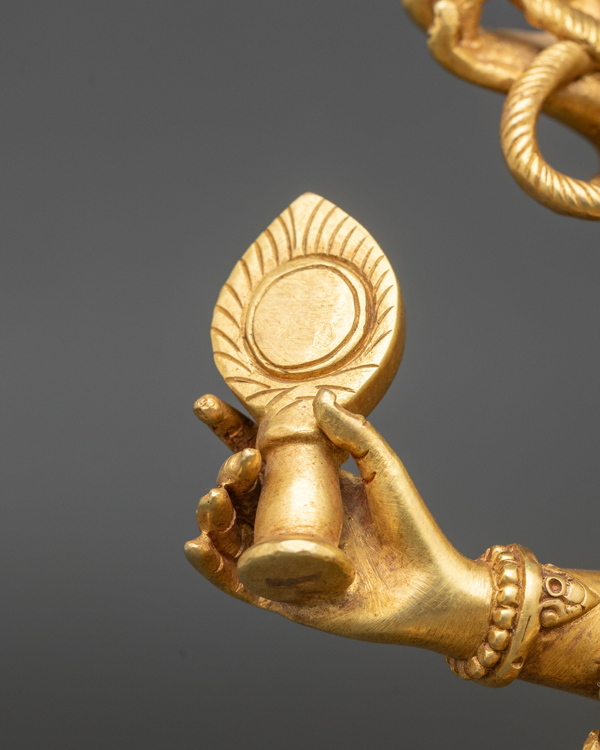 Vasudhara Copper Statue | Buddhist Goddess of Abundance Nepal