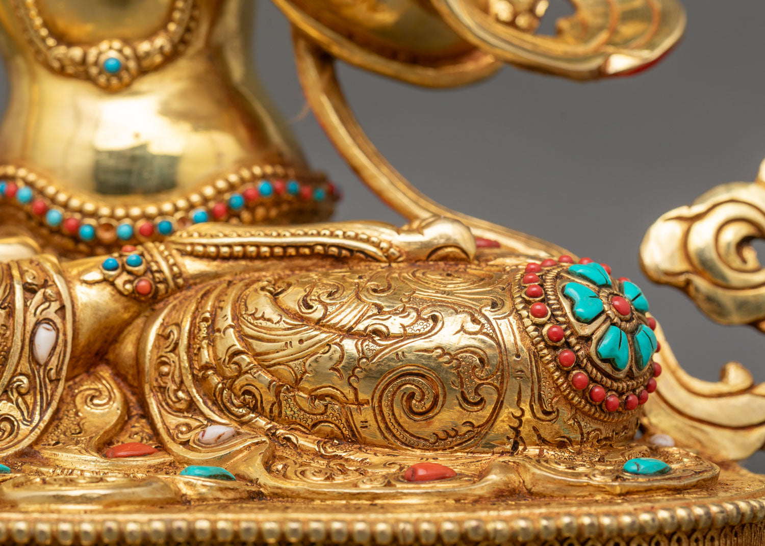 Manjushri Statue - Symbol of Knowledge and Enlightenment