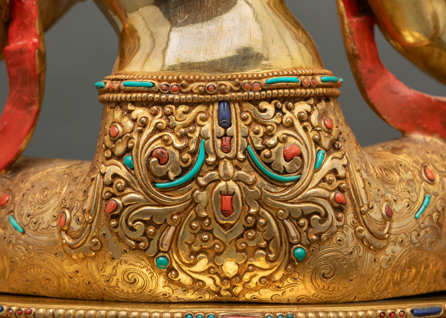 Green Tara Buddhist Statue | Traditional Newari Craftsmanship