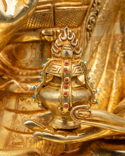 Je Tsongkhapa Copper Statue from Nepal | Tibetan Buddhist Master