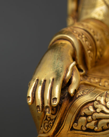 Trisong Detsen Statue | Tibetan Historical Dharma King Figure