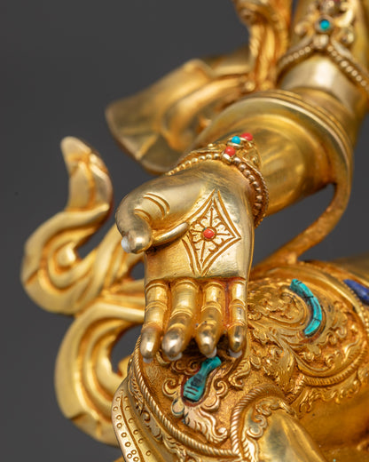 Green Tara Statue