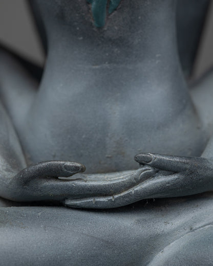 Samantabhadra and Consort Statue for Spiritual Union and Enlightenment
