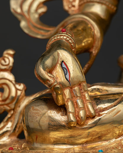 White Tara Statue | Traditional Lost-Wax Casting Art