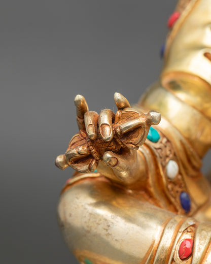 Guru Rinpoche Set Statue for Spiritual Clarity and Protection