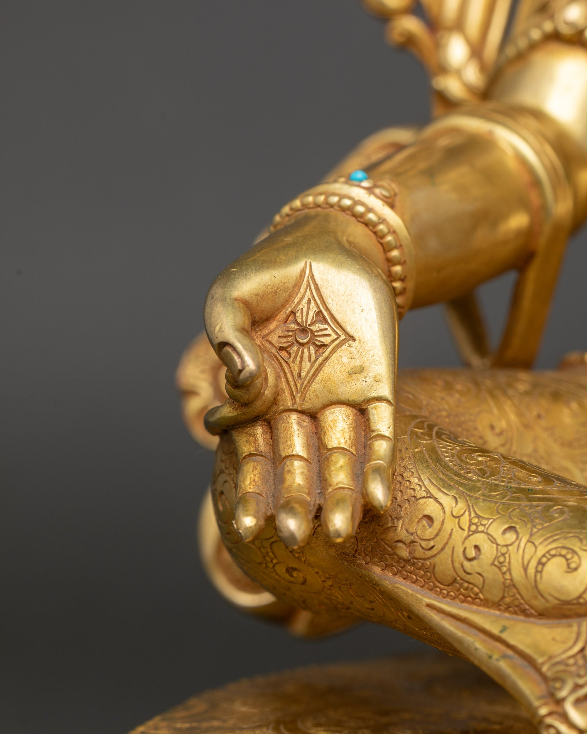 Mother Green Tara Sculpture – Goddess of Enlightened Activity