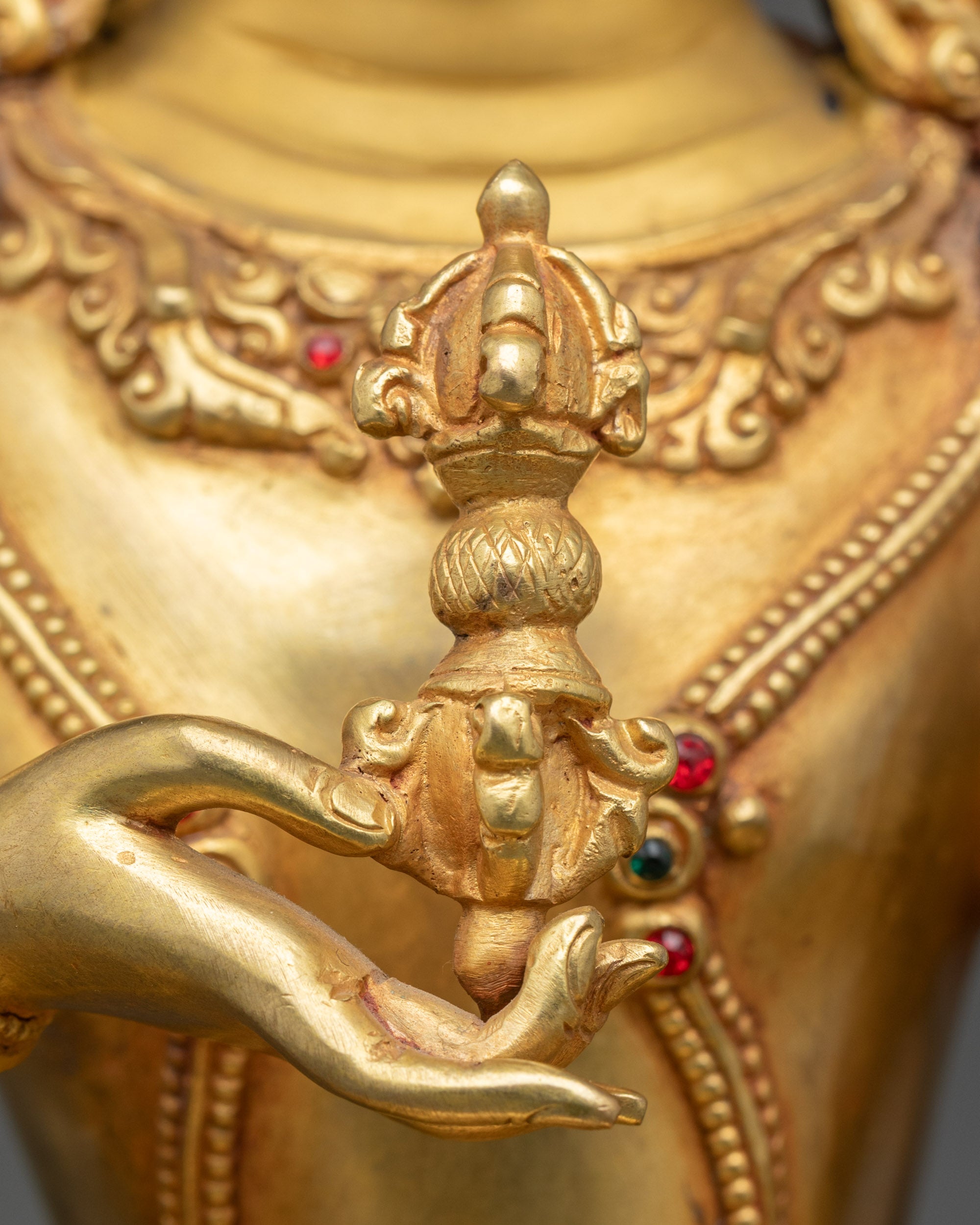 Authentic Vajrasattva Statue | Nepalese Ritual & Altar Decor