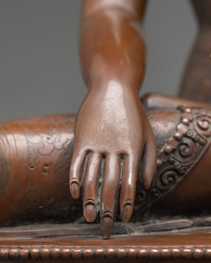 Three Buddha Set | Handmade Nepalese Buddhist Statues