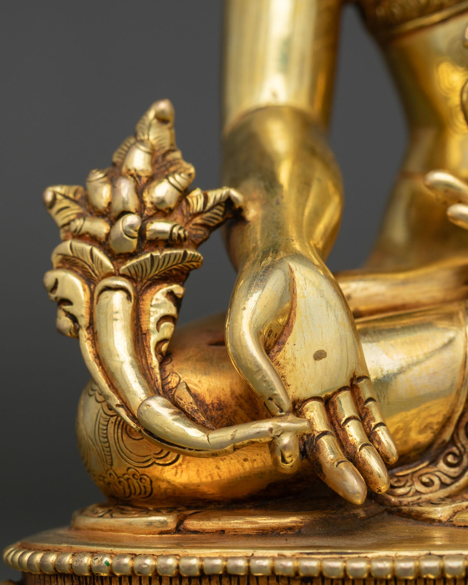 Medicine Buddha Statue | Tibetan Buddhist Healing Deity