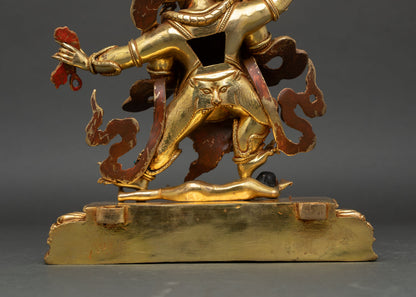 Four-Armed Vajrapani Statue | Symbol of Power & Protection