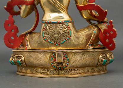 Premium Green Tara Statue | Vajrayana Buddhist Goddess for Blessings