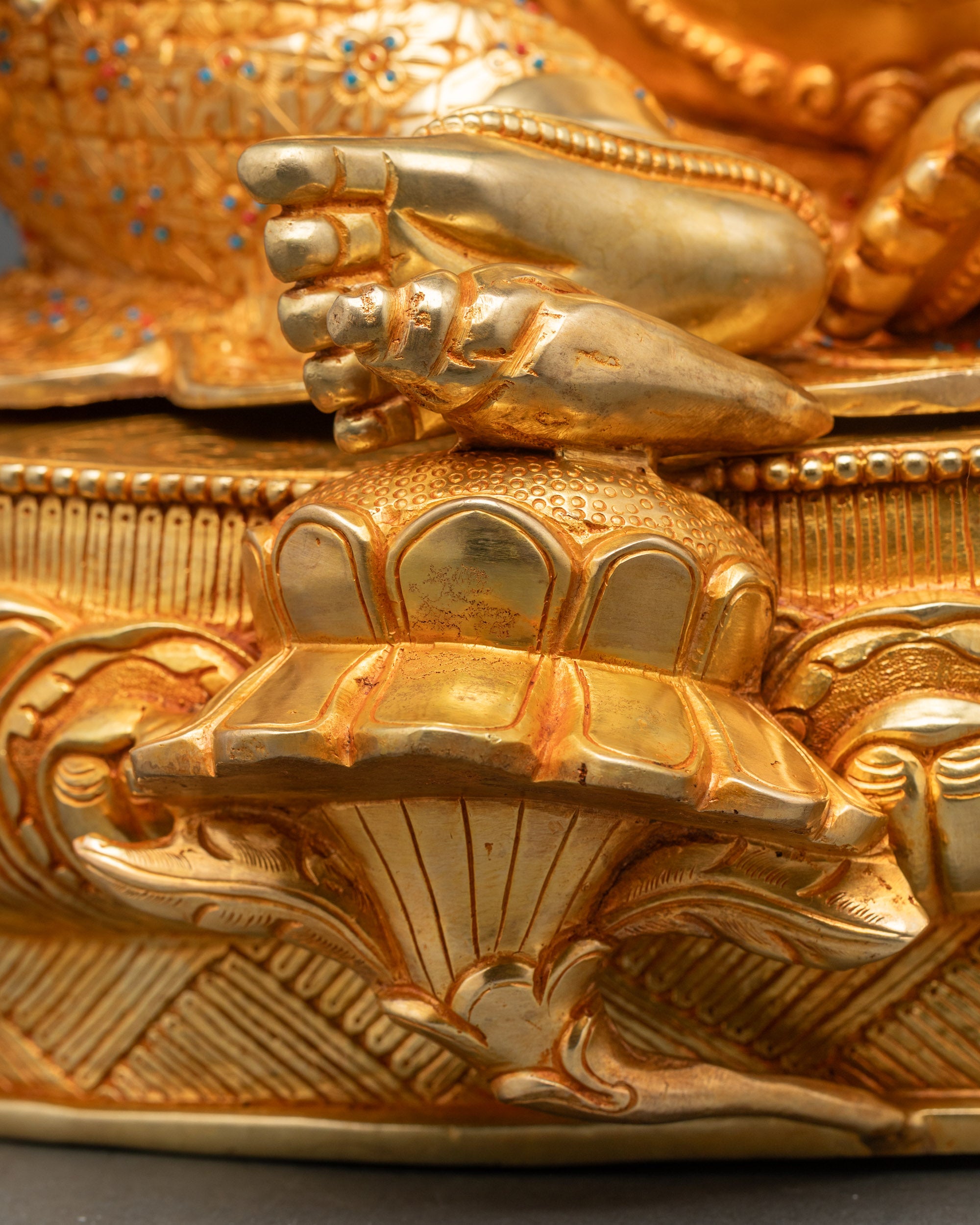 God of Wealth Dzambhala Statue | Handmade Spiritual Art
