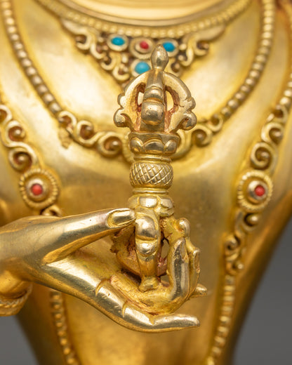 Deity of Purification Dorje Sempa Statue | Traditional Nepalese Art