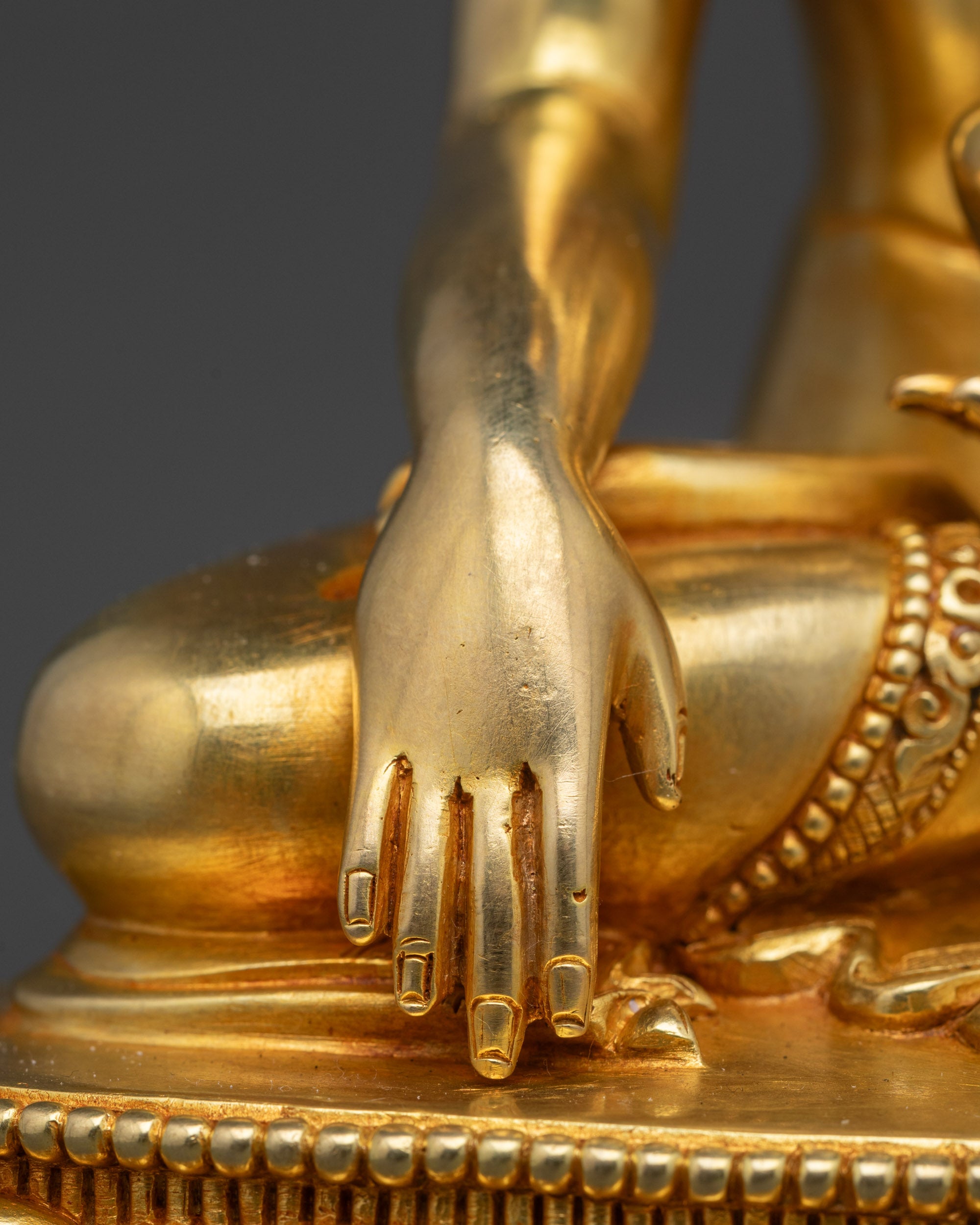 Meditation Shakyamuni Buddha Statue | Tibetan Buddhist Sculpture