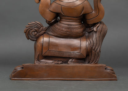 Tibetan Namtoshe Statue- Protector of Dharma and Riches