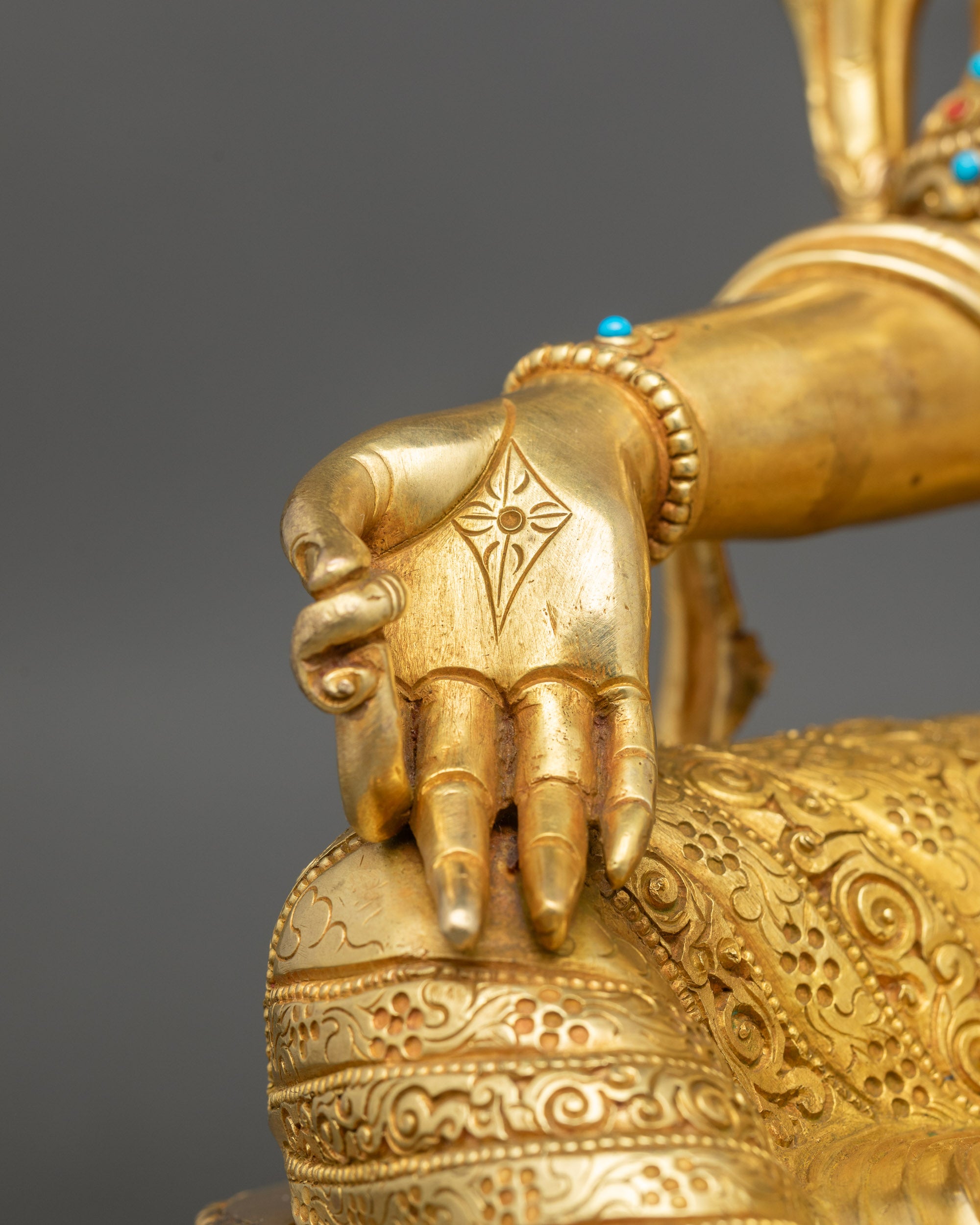 Premium Green Tara Statue | Handcrafted Buddhist Goddess Figurine