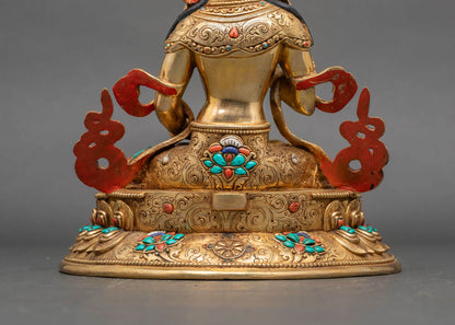 Vajrasattva Statue – Traditional Nepalese Spiritual Decor