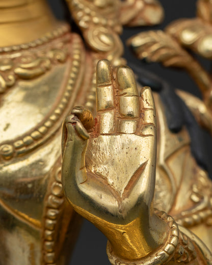 Manjushri Statue | Buddhist Deity of Wisdom and Enlightenment