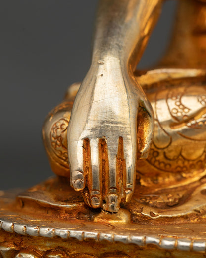 Shakyamuni Buddha Statue for Sacred Shrine Decor