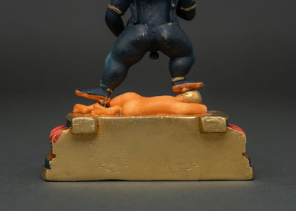Black Dzambhala Statue