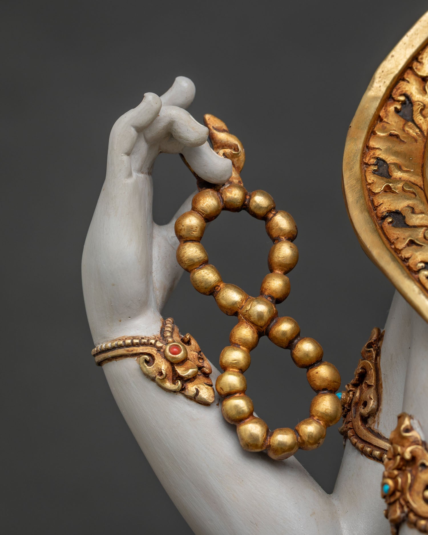 Four-armed Chenrezig Statue | Handcrafted Lost Wax Copper Artwork