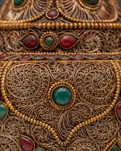 Shop Ceremonial Flower Vase | Authentic Nepalese Craft