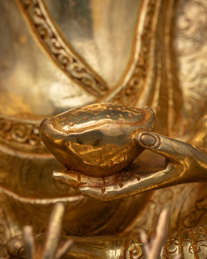 Marpa Set Statue | Revered Masters of the Kagyu Tradition