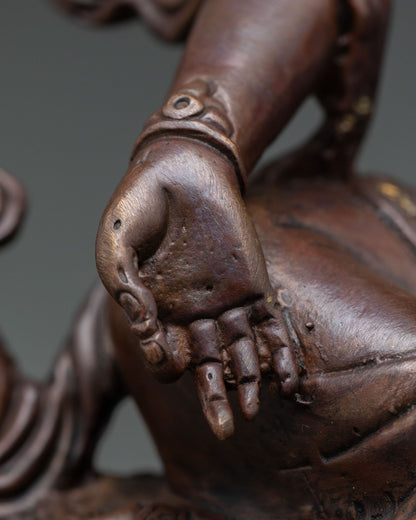 Green Tara Sculpture | Authentic Himalayan Buddhist Artwork
