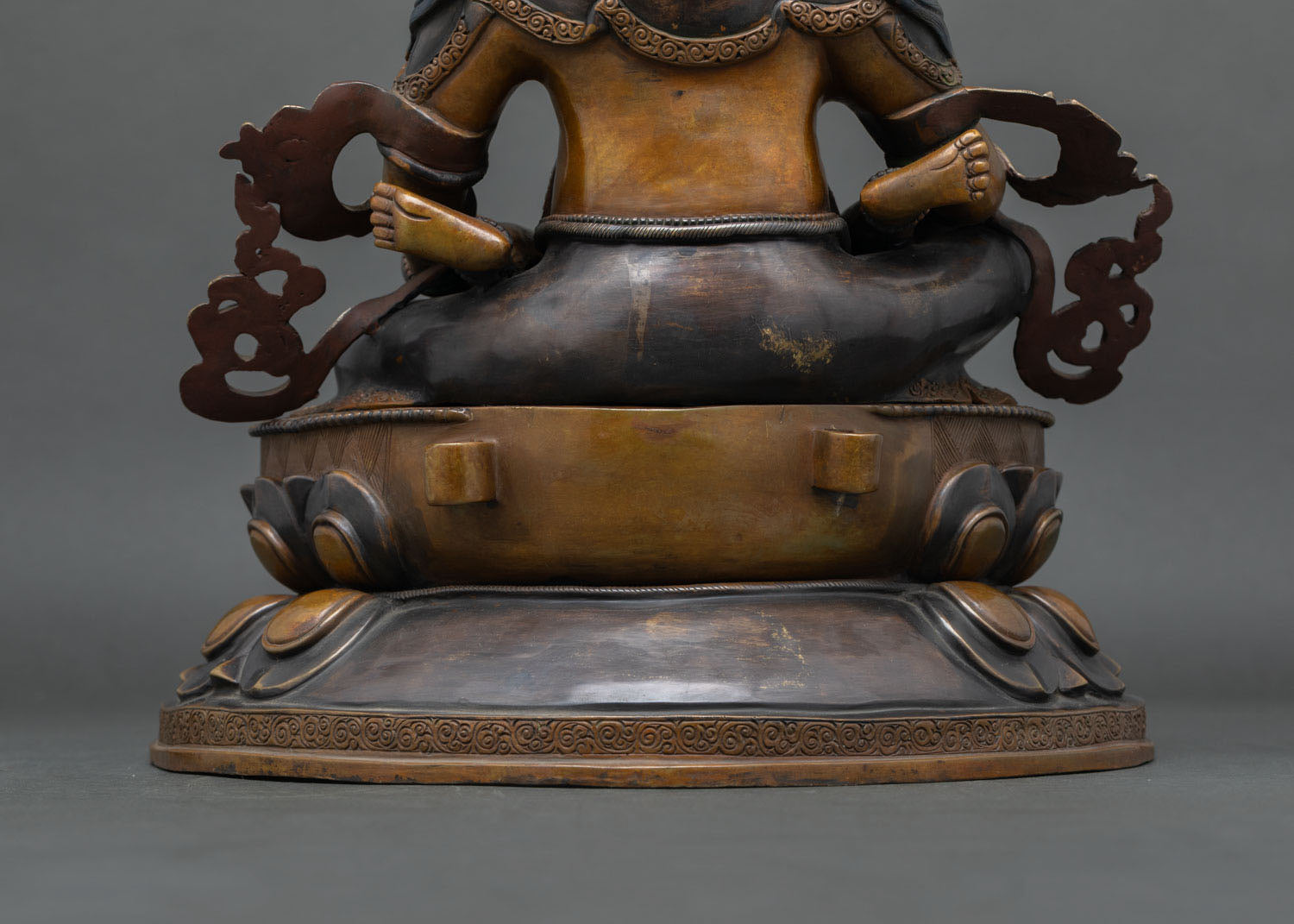 Green Dzambhala Statue – Wealth Attracting Buddhist Decor