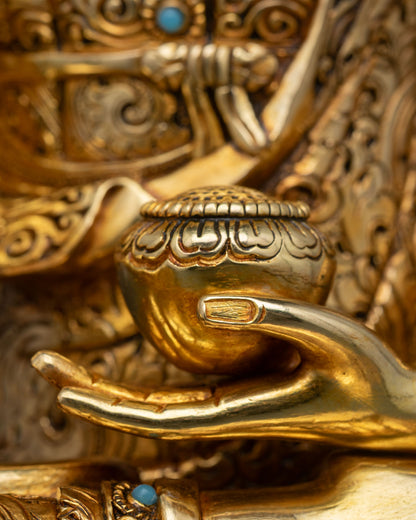 Buddha Shakyamuni Statue | Buddhist Figurine from Nepal