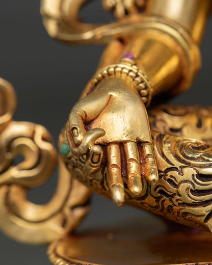 Green Tara Statue – Buddhist Decor for Peace & Harmony