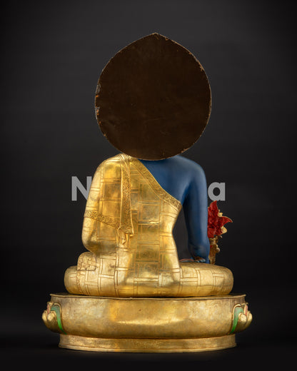 44" Exclusive Healing Medicine Buddha Statue | Nepalese Healing Buddha