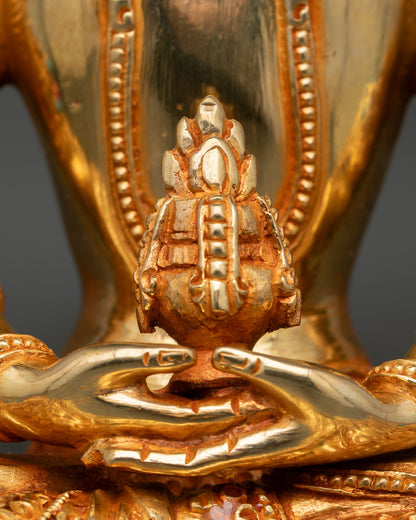 Amitayus Statue | Sacred Symbol of Longevity from Nepal