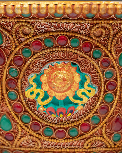 Set of Seven Tibetan Water Offering Bowl | Enhance Your Meditation