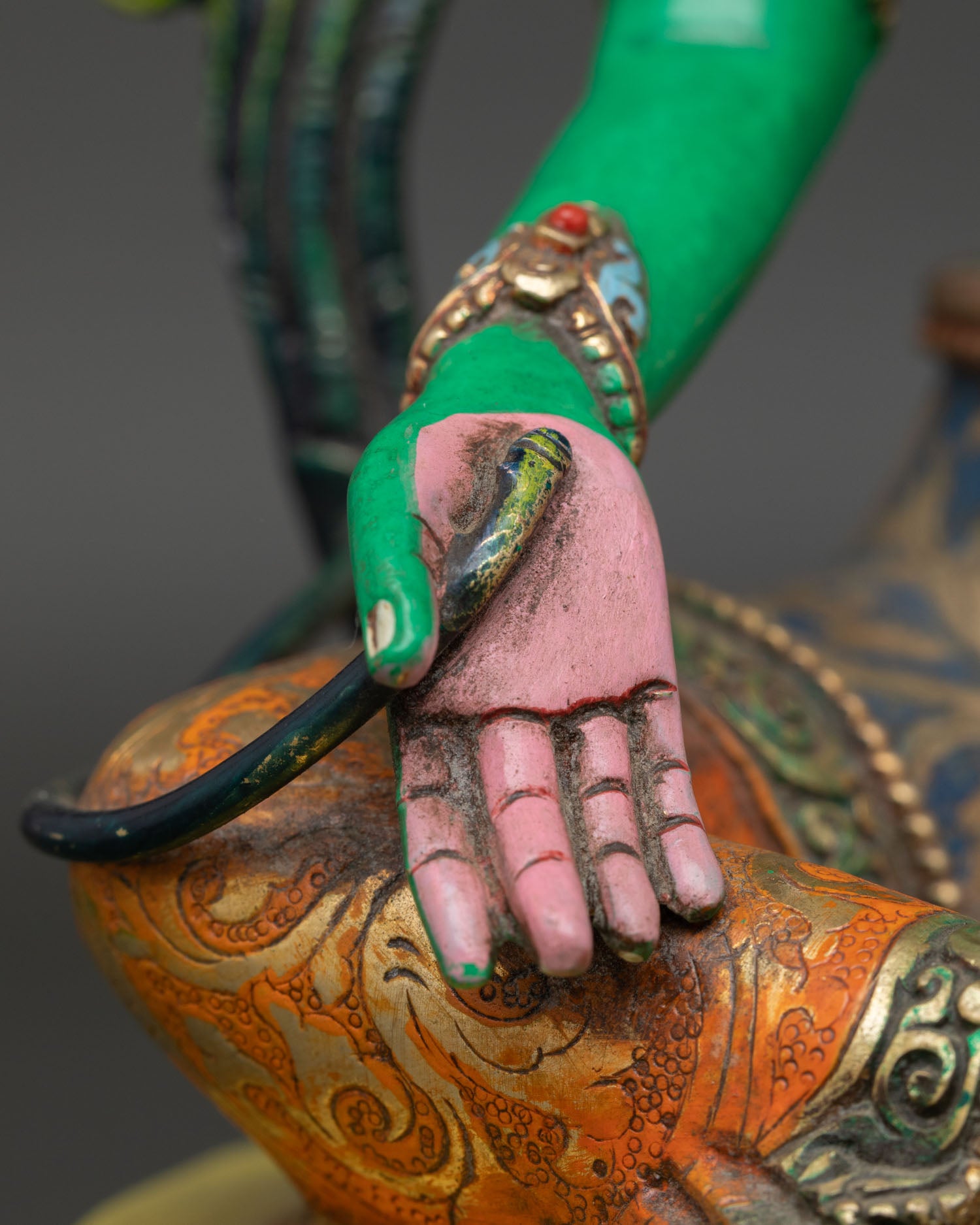 Green Tara Statue