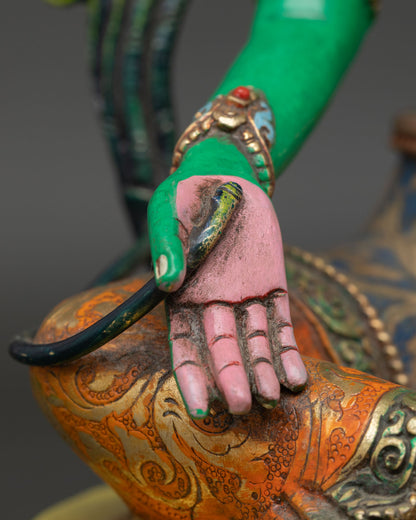 Green Tara Statue