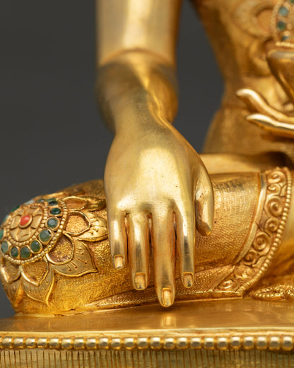 Buddha Shakyamuni Statue | Hand-Carved Buddhist Artwork