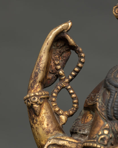 Chenrezig Statue | Handmade Copper Sculpture for Meditation
