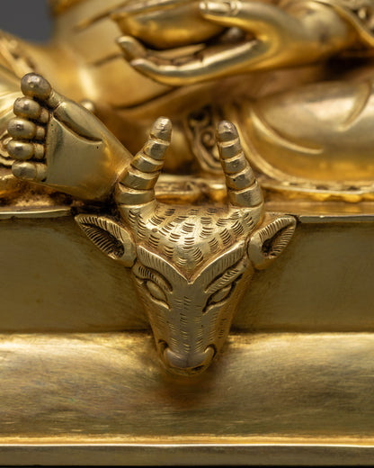 Marpha Statue Set | Tibetan Buddhist Masters Handcrafted Figures