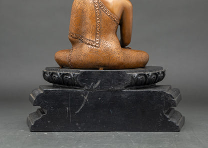 Shakyamuni Buddha Statue | Handcrafted Nepalese Meditation Idol