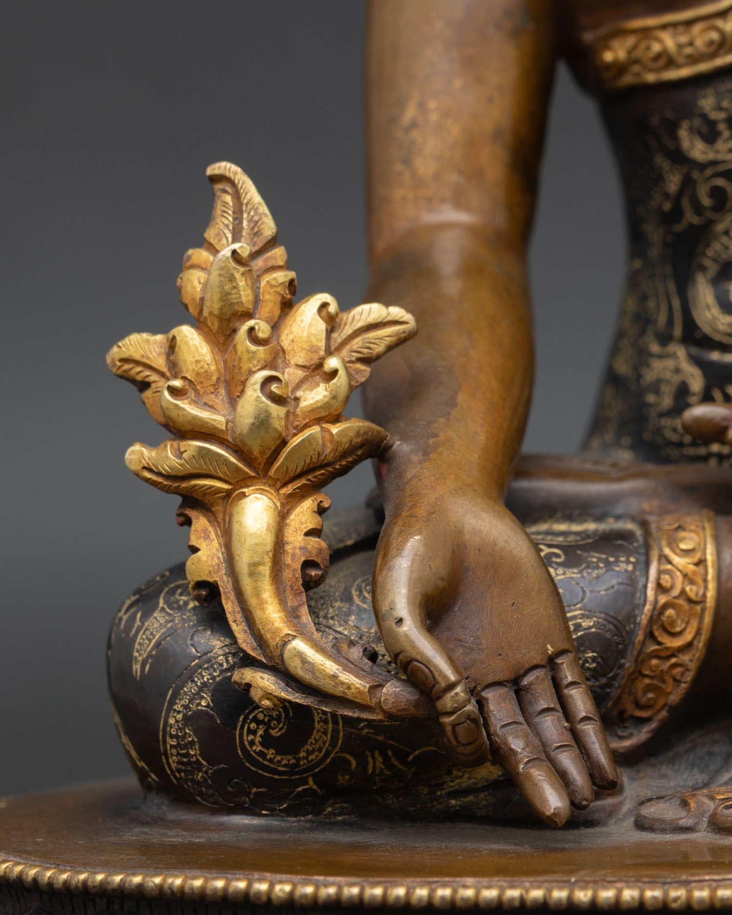Nepalese Bhaisajyaguru – Copper Statue for Meditation or Altar